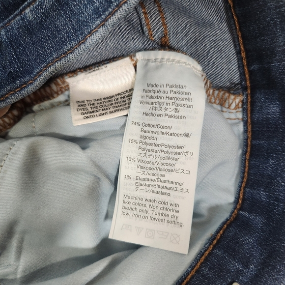 Madewell Women's Blue Mid-Risw Skinny Jeans - Picture 7 of 8